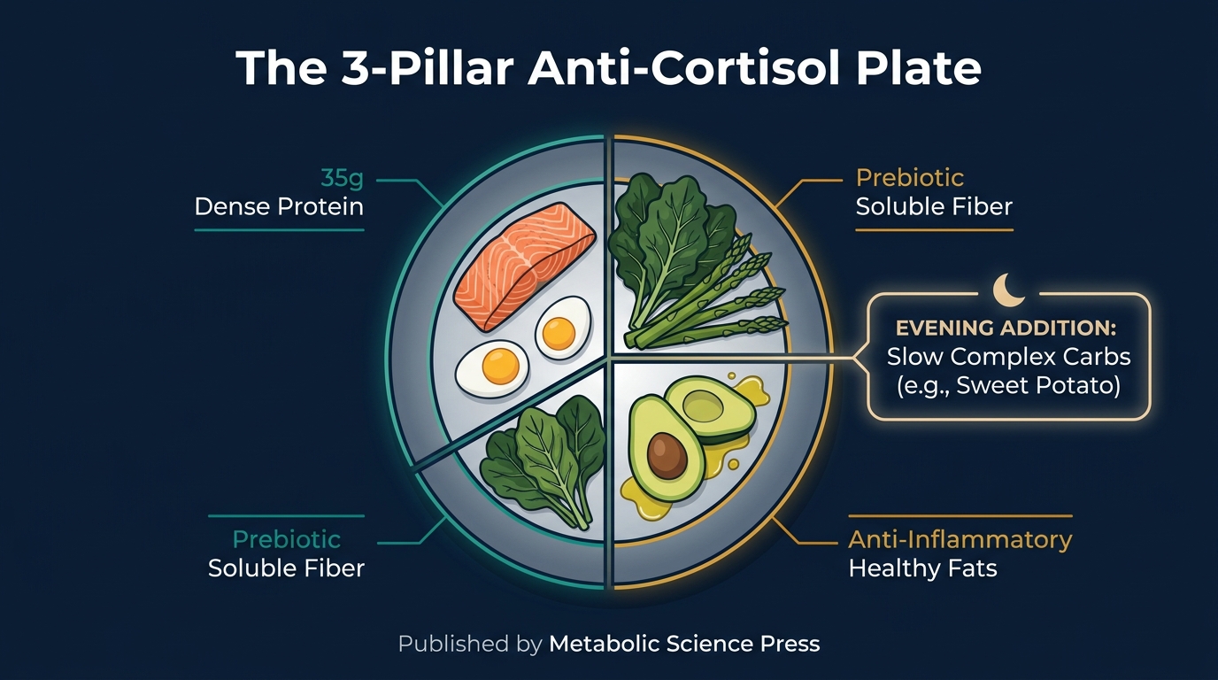 The 3-Pillar Anti-Cortisol Plate